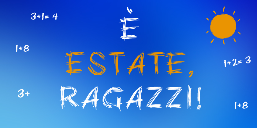 Immagine della campagna del progetto Estate Ragazzi