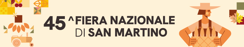 Banner con grafica Fiera di San Martino