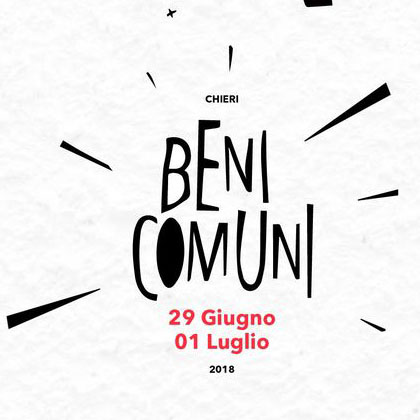 II Edizione Area Festival dei Beni Comuni 2018